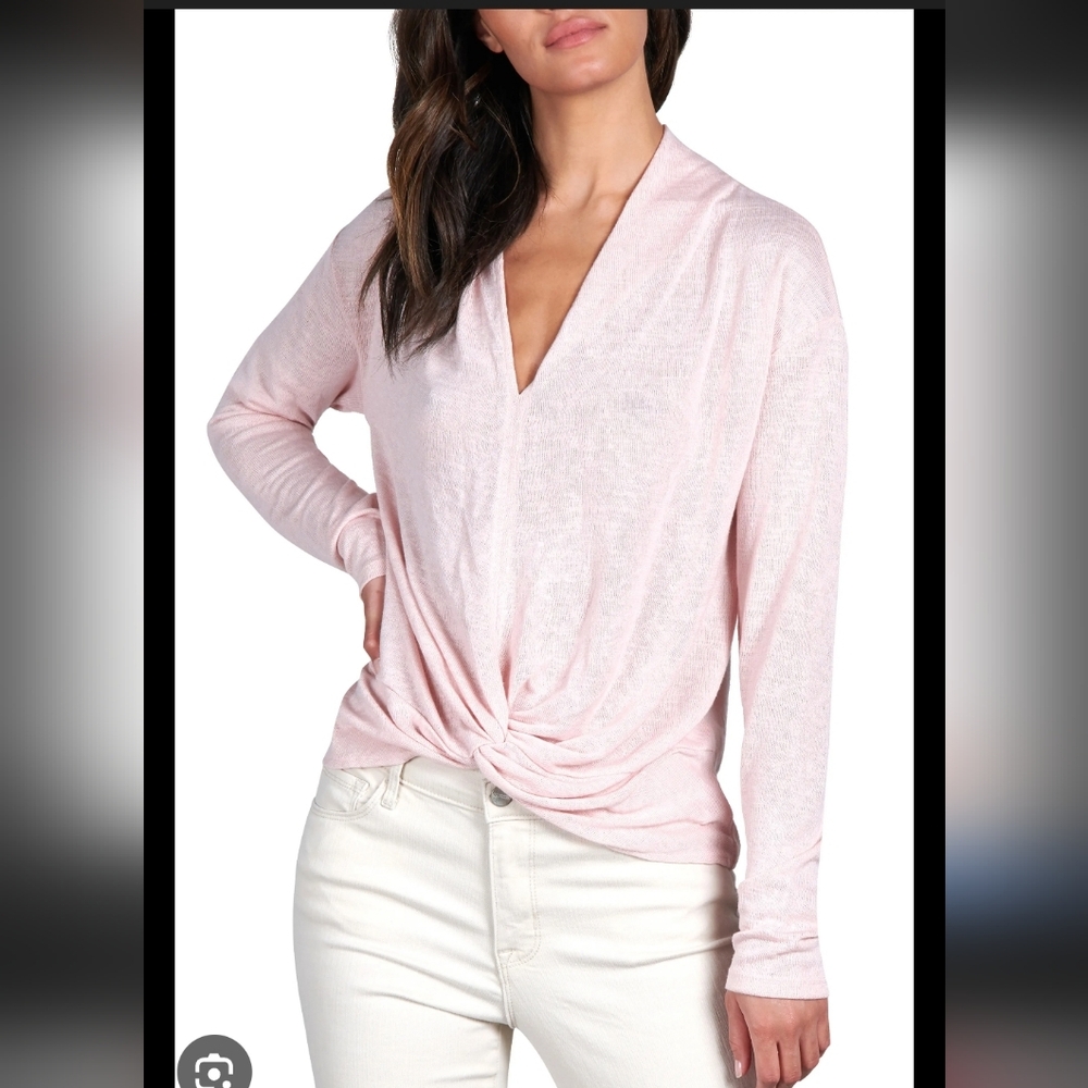 Sanctuary Knot Interested Knit Top In Milk